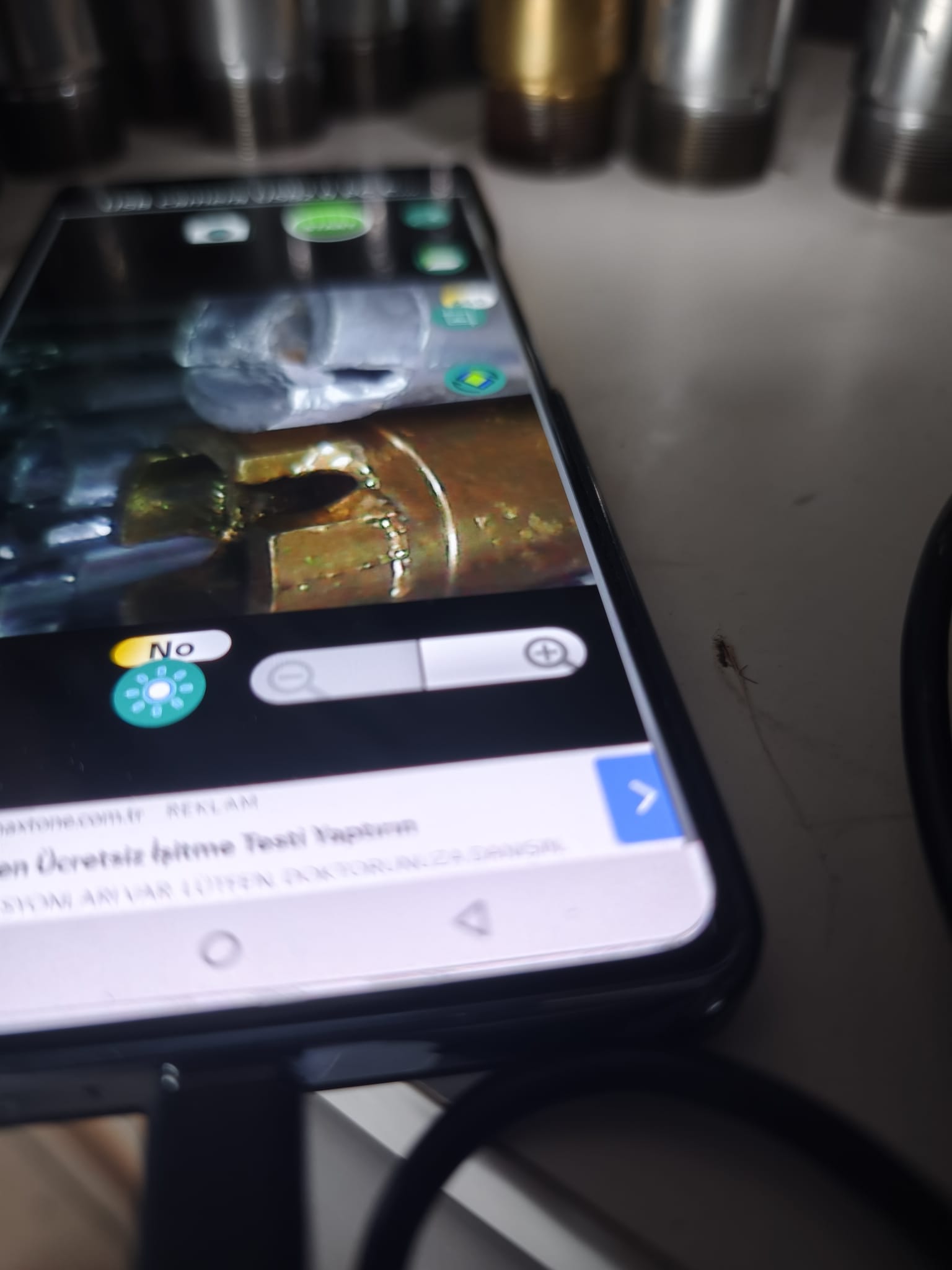 Profesyonel Çantalı Yılan Kamera